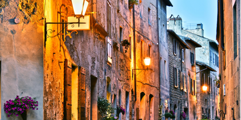 Toscana: Centro storico di Pienza