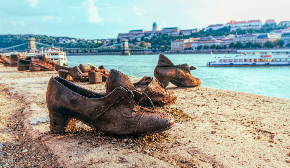 Passeggiata delle scarpe Budapest