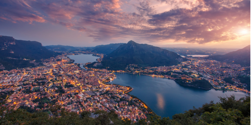 Panoramica del Lago di Como