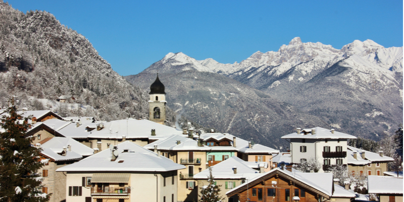 Sella Giudicarie in Inverno