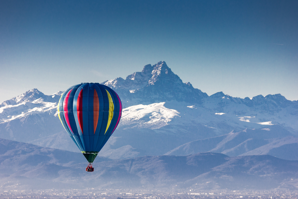 Mongolfiera a Mondovì