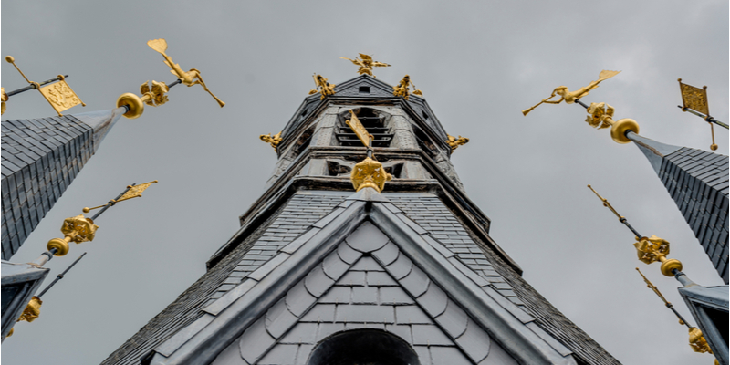 Lo storico campanile civico