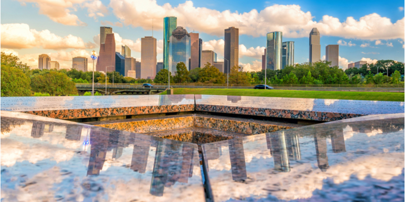 Skyline di Houston