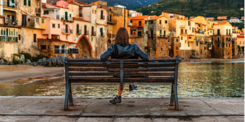 Cefalù al tramonto