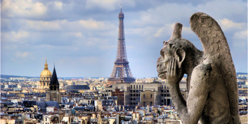 Panorama da Notre Dame, Parigi