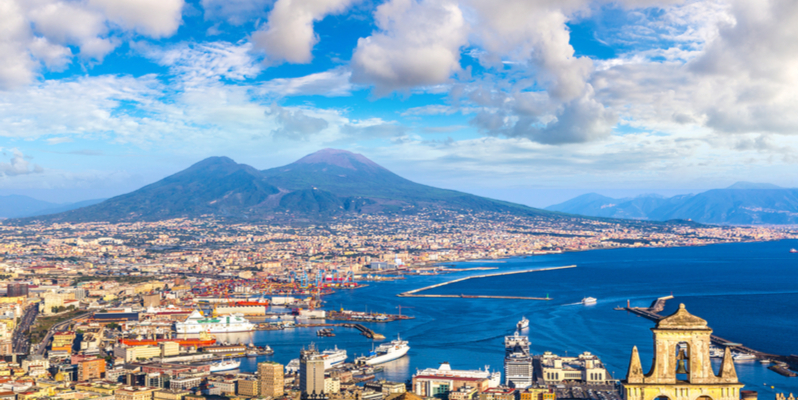 Napoli e il Vesuvio