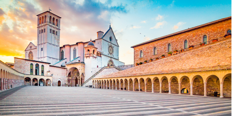 Umbria: Assisi, la basilica di San Francesco e altri luoghi francescani
