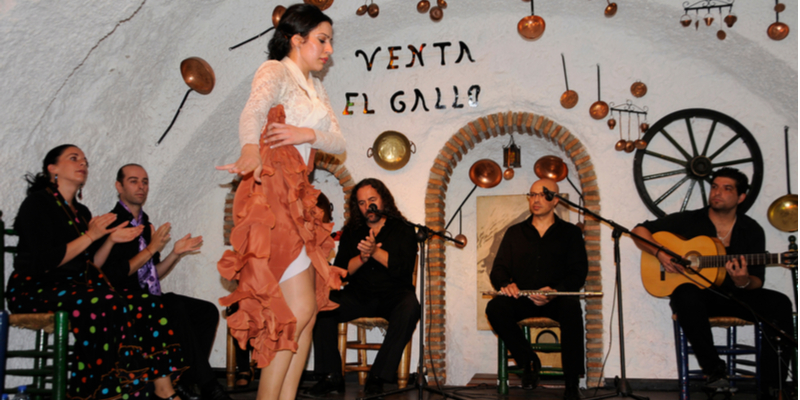 Uno spettacolo di Flamenco