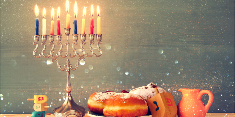 I simboli della Hanukkah