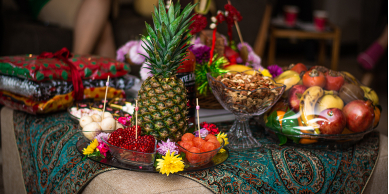 Il banchetto per la Yalda