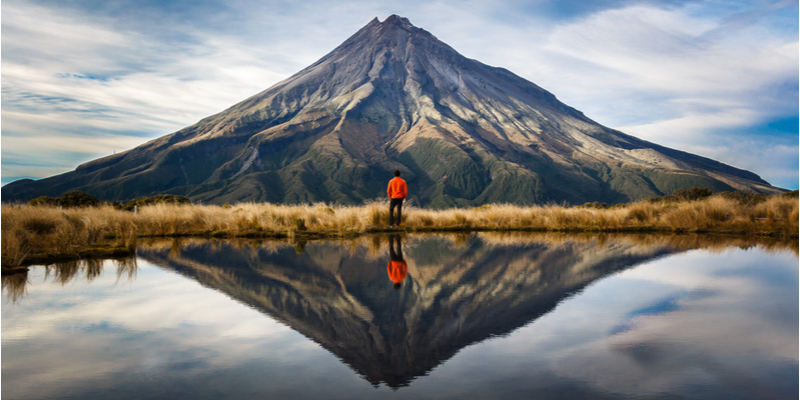 Vulcano Taranaki, Nuova Zelanda