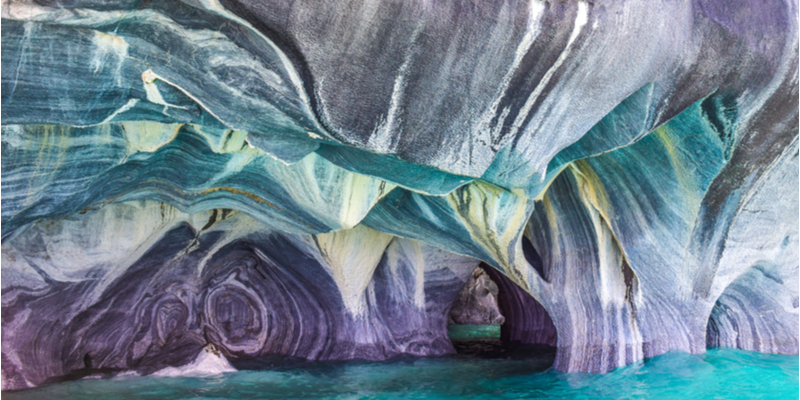 Grotte di Marmo, Patagonia (Cile)