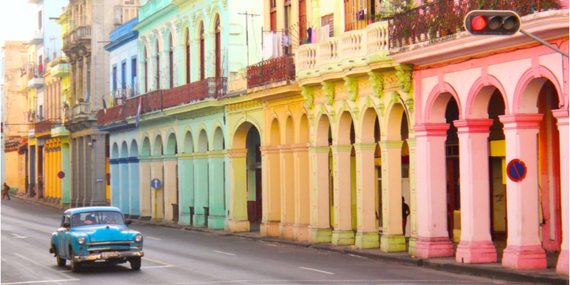 Le colorate strade di L'Avana