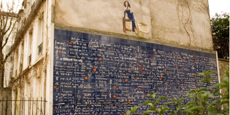 Wall of Love, Parigi