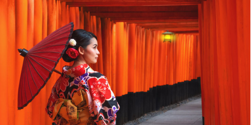 Una Geisha a Kyoto