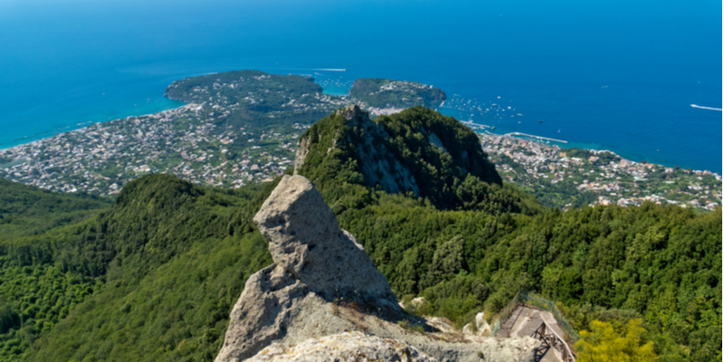 Ischia: vista dal Monte Epomeo