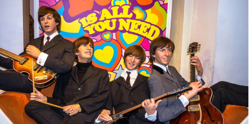 Riproduzioni dei Beatles al Madame Tussauds di Londra