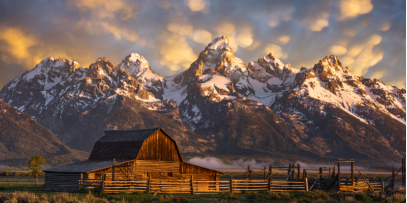 John Moulton Barn, Grand Teton National Park