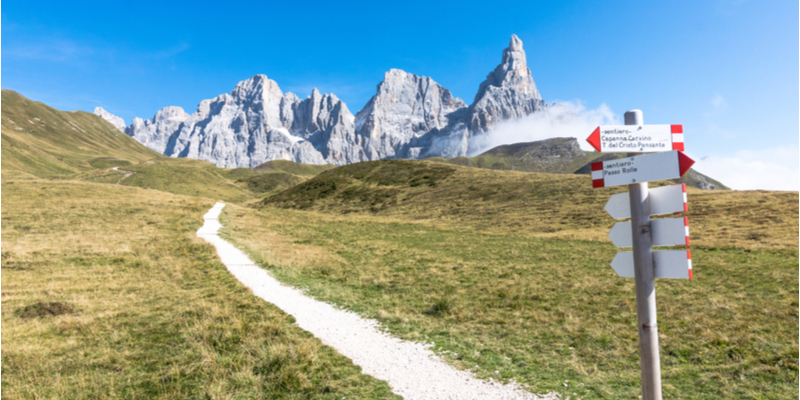 Sentiero Italia CAI Dolomiti 