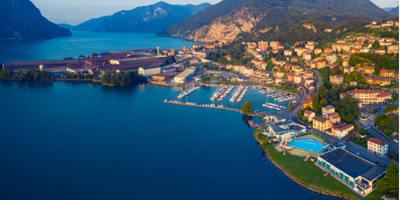 Panoramica del Lago di Iseo