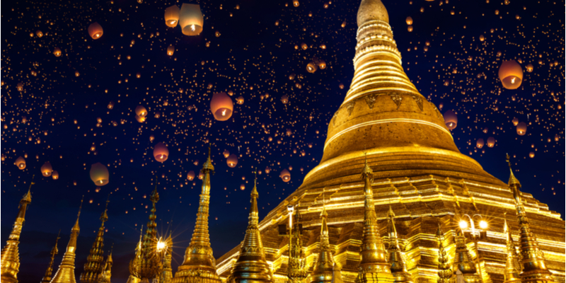 Pagoda Shwedagon - Myanmar