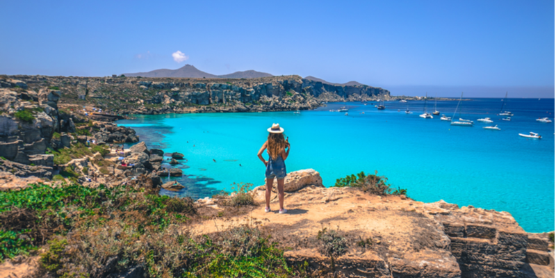 Cala Rossa, Favignana