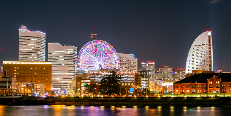 Il porto di Yokohama