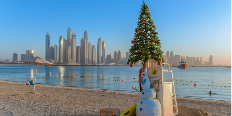 natale a dubai