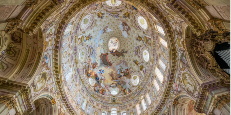 La cupola del Santuario