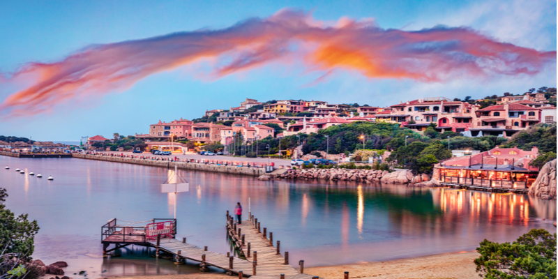 Tramonto su Porto Cervo