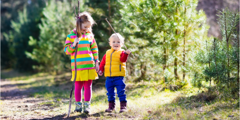 Bambini in montagna