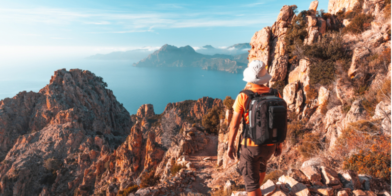 Calanques de Piana in Corsica