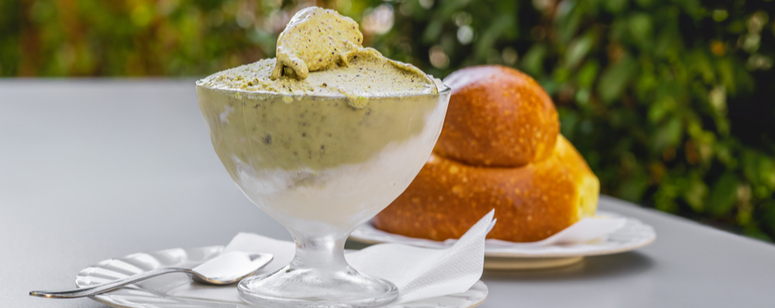 Granita al pistacchio